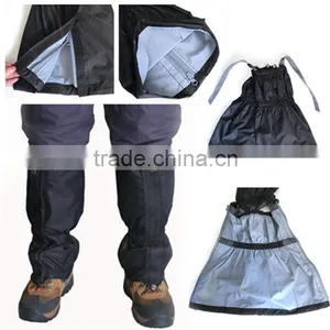 Black Waterproof Walking Hiking Gaiter Cover Climbing Hunting Snow Legging Gaiters Outdoor Equipment thumbnail-1