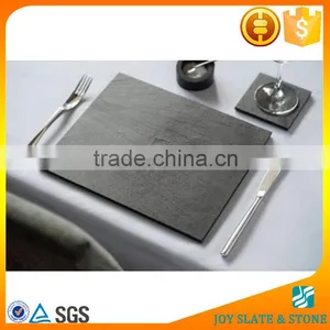 Wholesale Rectangular Natural Black Slate Plate thumbnail-4