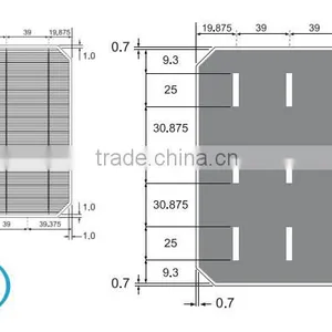NSP Taiwan Solar Cells 4BB 156 Mono Solar Cells thumbnail-6