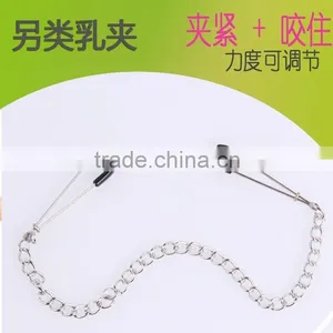 2015 Long Nipple Clamps, Heathful Gay Sex Toys Stainless Steel Metal Massage Women Nipple Sex Toy Clamps thumbnail-1