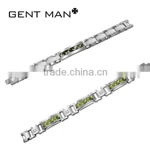 Latest Jewelry Design Camo Design Unique Stianless Steel Bracelet Watch thumbnail-4