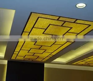 CNC Carving Stone Decorations on the Surface of Artificial Transparent Stone Panel thumbnail-5