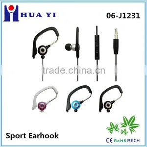 High Quality New Design Stereo Mobile Sport Earphones Round Cable thumbnail-1