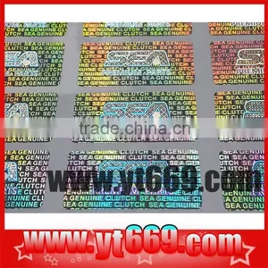 Heat Sensitive Color Changing Hologram Sticker thumbnail-1