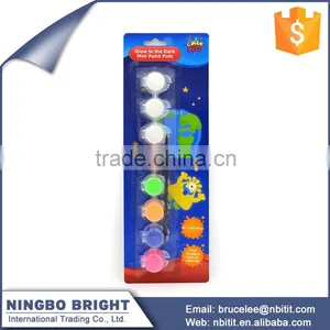 Factory Direct 8 Colors Glow in the Dark Fabric Paint thumbnail-1
