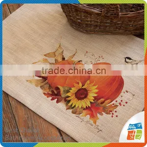 Pumpkin Small Piece Felt Table Mat thumbnail-1