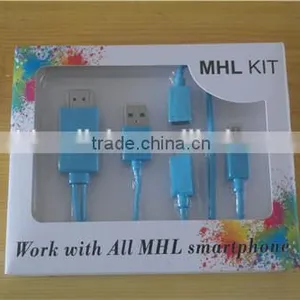 Cabletolink 1080P Mobile HD Link MHL Micro USB to HDMIHDTV ADAPTER CABLE LEAD FOR Phone/Tab thumbnail-2