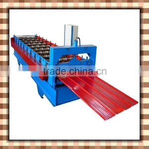 Aluminium Profile Roof Panel Roll Forming Machine thumbnail-1