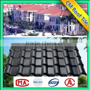 Light Weight Environment Friendly Pvc Synthetic Reisn Roof Tile thumbnail-1