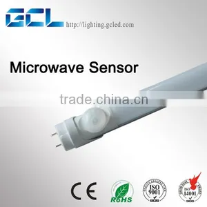 Transparent 4ft T8 Radar Motion Sensor Lighting Lamp 18W Led SMD Tube Light thumbnail-1