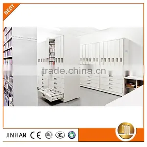 Stainless Museum Oil Painting Cupboard Mobile Shelving thumbnail-2