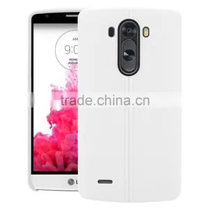High Quality Phone Accessories Soft TPU Leather Pattern Finish Mobile Case Phone Back Cover for LG G3 thumbnail-6