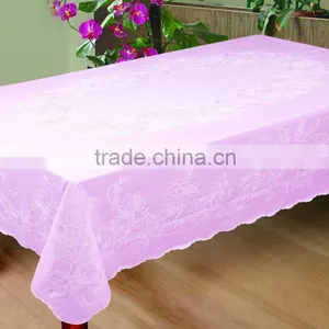 PVC TABLECLOTH - ZT-601 PINK 150*225CM thumbnail-1