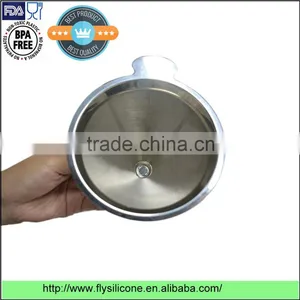 High Quality Wholesale Pour Over Stainless Steel Coffee Cone Dripper With Cup Stand thumbnail-6