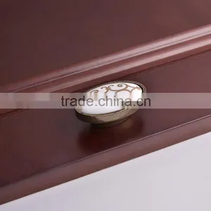 China Supplier Zamak Zinc Allloy Porcelain Italian Furniture Decorative Pull Knobs Modern Ceramic Cabinet Handles thumbnail-5