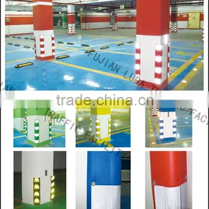 Colored Wall Corner Protector for Parking Lot thumbnail-3
