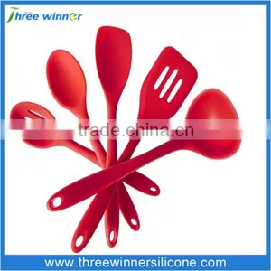5 Pieces Heat Resistant Silicone Kitchen Utensil Set thumbnail-1