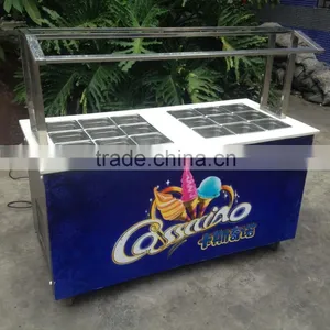 Marble Slab Topping Bar Cabinet Refrigerator With Italy Compressor thumbnail-1