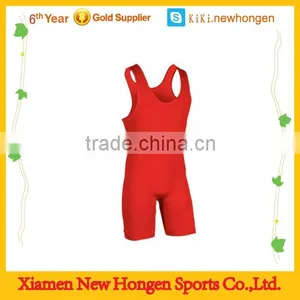 Sexy Women Cool Dry Sublimation Spandex Wrestling Singlets thumbnail-1