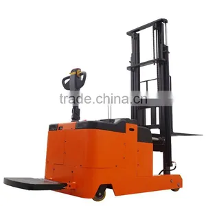1.0Tons Capacity 1.6M Lifting Counterbalanced Electric Stacker With Battery thumbnail-1