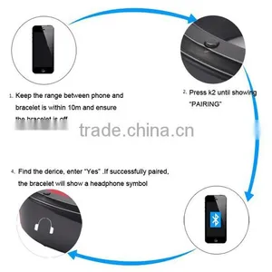 Newest Bluetooth Watch and Bracelet With Caller ID Display_Linna thumbnail-5