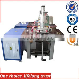 5KW Double Head Foot Operated High Frequency Heat Sealing Butt Fusion Machine thumbnail-1