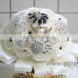 2016 Latest Handmade Graceful Bride Flower Bouquet thumbnail-1
