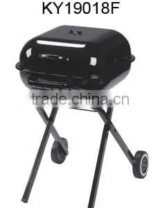KEYO Portable 18 Inch BBQ Grill Trolley thumbnail-1