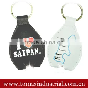 Guangzhou Factory Custom Plastic Mini Led Keychain / Led Flashlight Keychain / Pvc LED Keychain thumbnail-1