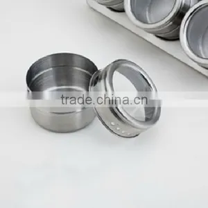 Tin Spice Shaker Jars With Magnetic on the Bottom thumbnail-5