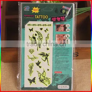 2016 Luminous Tattoo,glow in the Dark Temporary Tattoo Custom thumbnail-2