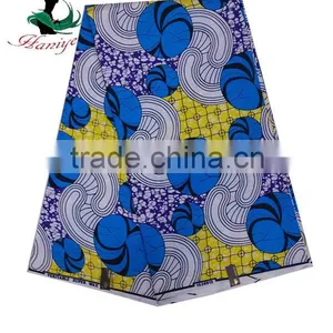 SMRC-13 Super Real Cotton Wax Fabric Hot Selling African Wax Printed Fabric thumbnail-1
