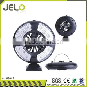 Super Bright 16LED Fan Camping Lantern Tent Hanging Lantern Stand With Folding Hook thumbnail-1