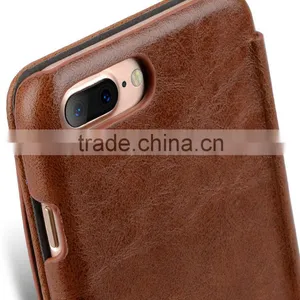 Newly Brown Pocket Book Type PU Leather Case for Apple IPhone 7 Plus(5.5") thumbnail-6