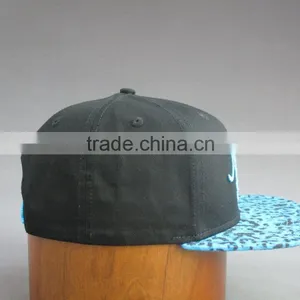 Customer 6- Panel 3D Embroidered Snapback Hat of Wild Nature Style thumbnail-5