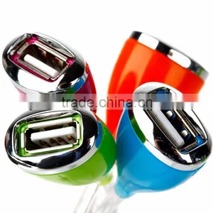 Fancy Design Colorful Vase Shape 4 Ports USB Hub Charger thumbnail-3