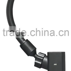 One Hand Operation Flexible Gooseneck Dual USB Ports Car Mobile Charger Stand for Mobile Phone thumbnail-5