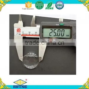 Wholesale 25 mm Diameter Magnifying Glass With Step Google Carboard Biconvex Lenses Acrylic Lenses thumbnail-5