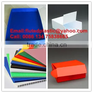 Recycle and Reusable Corrugated Plastic Carton Boxes thumbnail-1