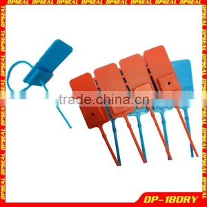 Security Custom Plastic Tags Locking for Banking, Cash Bags DP-180RY thumbnail-1