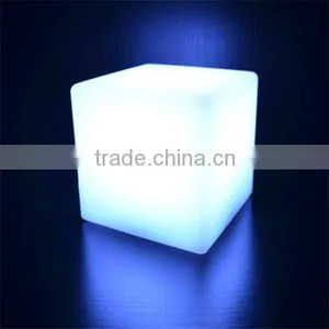 50CM Outdoor Waterproof Led Cube Color Changing Square Bar Seat Furniture/Remote Control Outdoor Led Flood Lights thumbnail-3