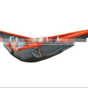 High Quality Factory Customize 2 Person Outdoor Camping 210T Ripstop Nylon Parachute Portable Hammock thumbnail-4