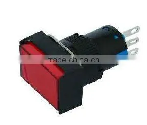 Rectangle Head Small Button Push Button Switch 2NO+2NC KD16-11J KD16-22J thumbnail-1