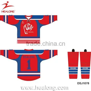 Custom International Ice Hockey Jersey Sewing Pattern Equipment Sports Clothing thumbnail-3