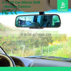 4.3 Inch Monitor CE RoHS Hot Selling Car Auto Dimming Rearview Mirror thumbnail-3