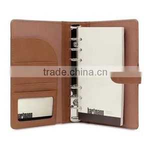 6 Ring Binder Monthly Leather Organizer 2015 thumbnail-1