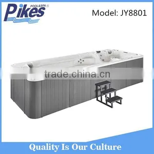 2016 Wholesale New Model JY8801 Large Cheap Price Swimming Pool Swim Spa thumbnail-1