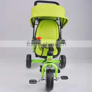 Hot Sale Fresh Design China Children Tricycle Pedal Car and Kids 3 Wheel Bicycle thumbnail-4
