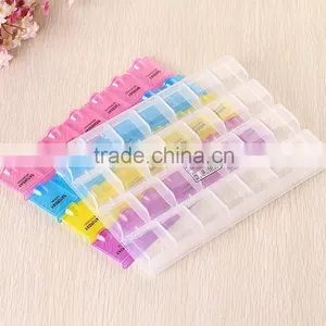 China Manufacture Plastic Pocket Size Pill Box thumbnail-1