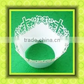Latest White Small Paper Cupcake Wrapper for 2016 Olympic Game thumbnail-4